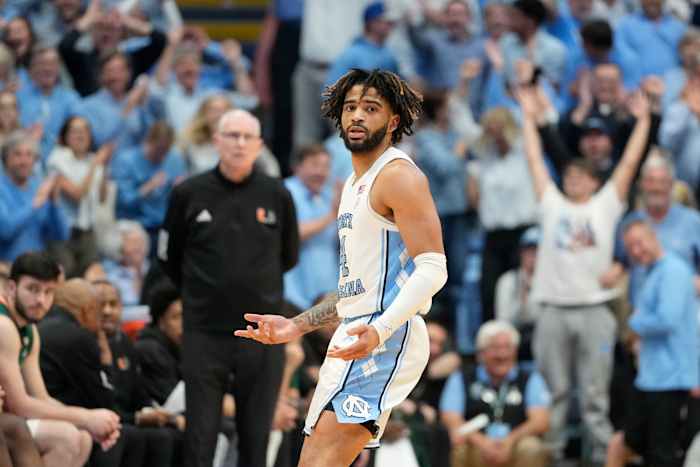 UNC basketball guard RJ Davis